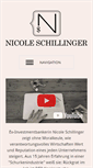 Mobile Screenshot of nicole-schillinger.com